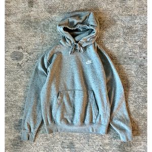 Gray nike hoodie size small